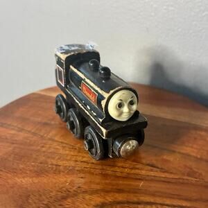 Vintage 1990s Thomas & Friends Wooden Railway – DONALD Engine (Learning Curve)